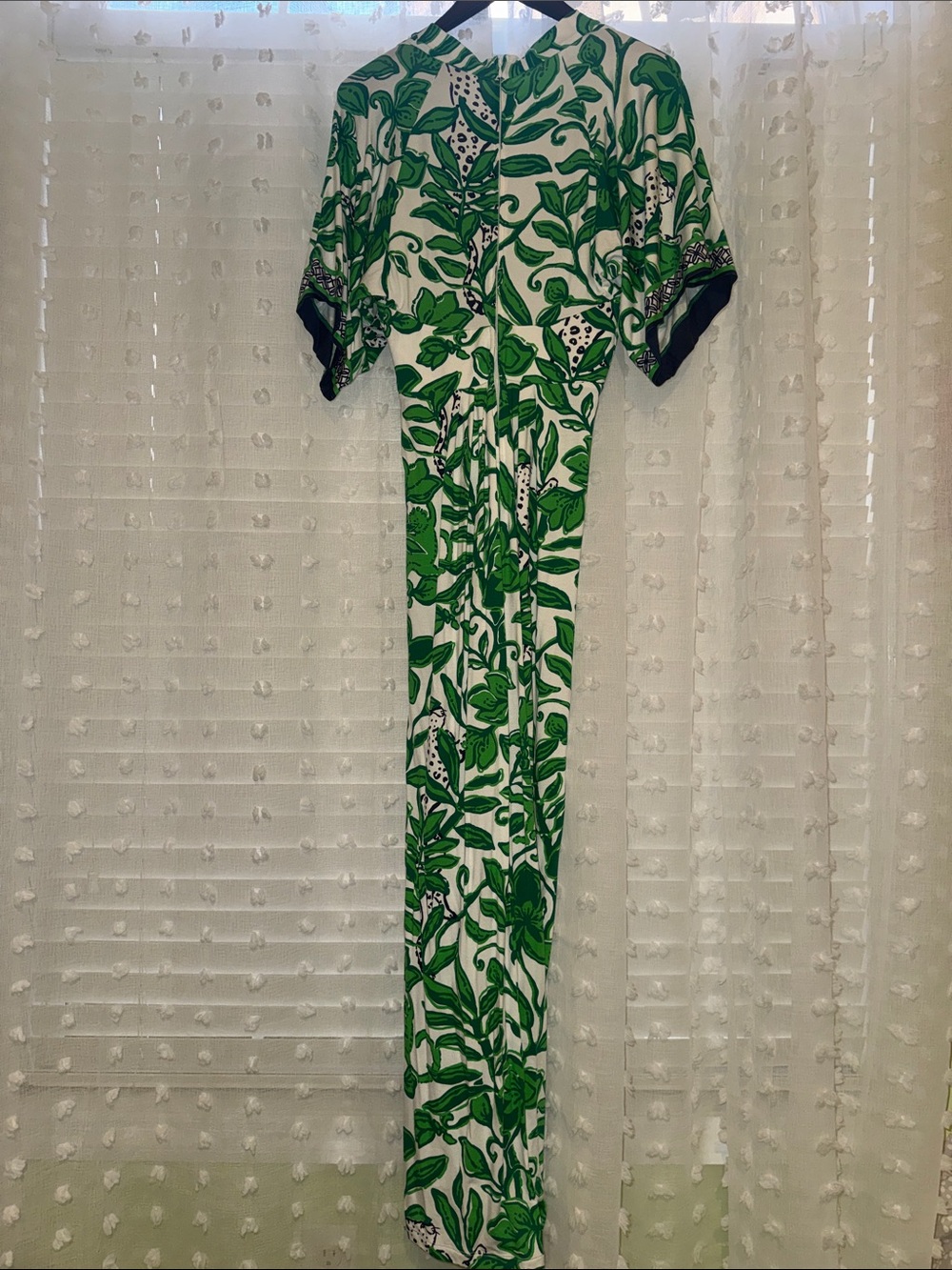 Lilly Pulitzer Wisteria Elbow Sleeve Maxi - Escape Plan - Picture 8 of 8